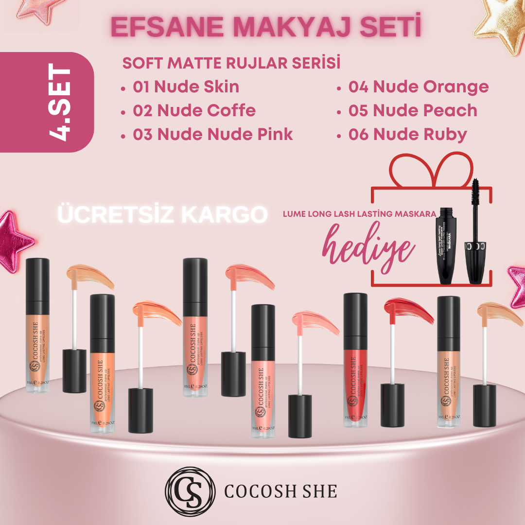 Efsane Makyaj Seti 4