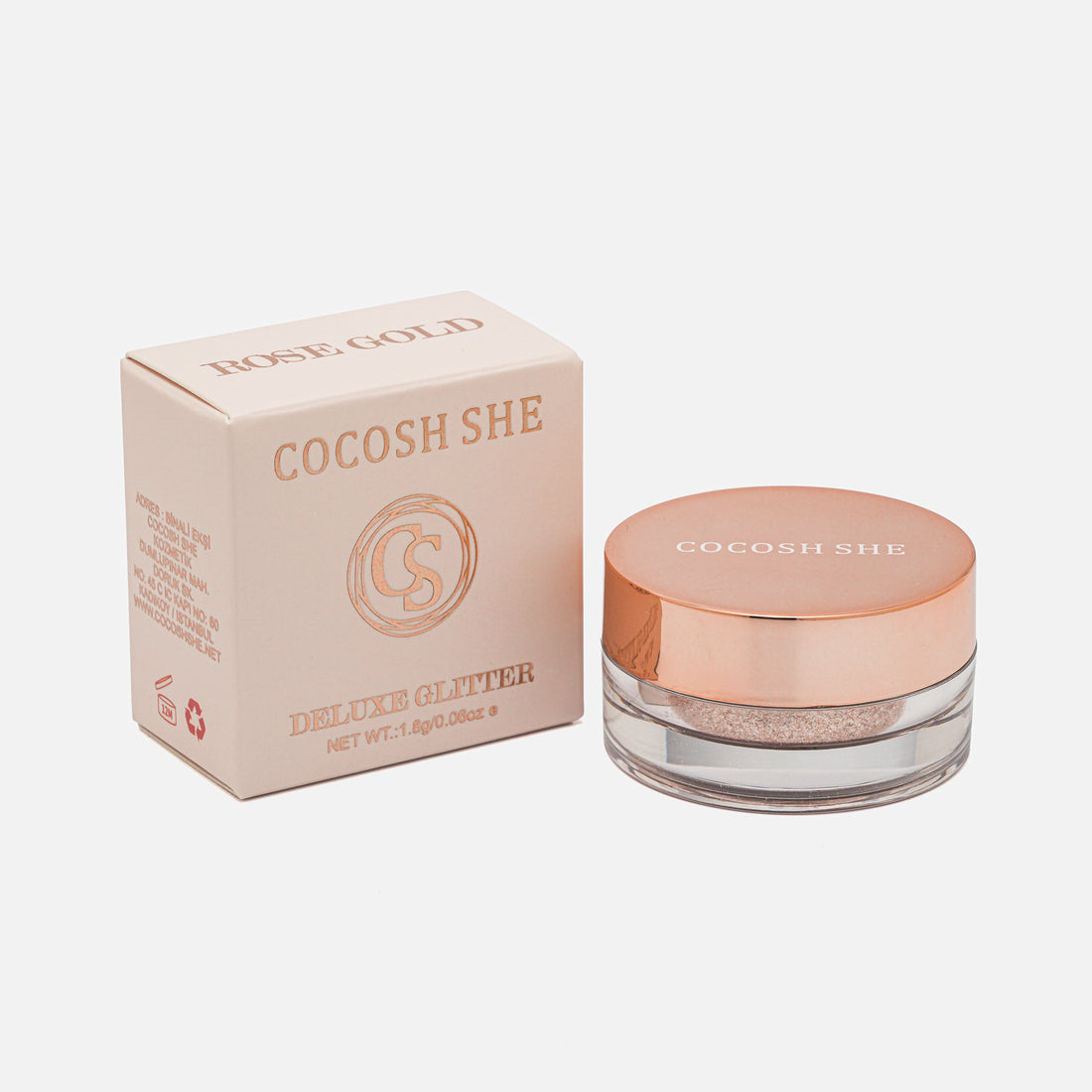 Deluxe Glitter - Rose Gold