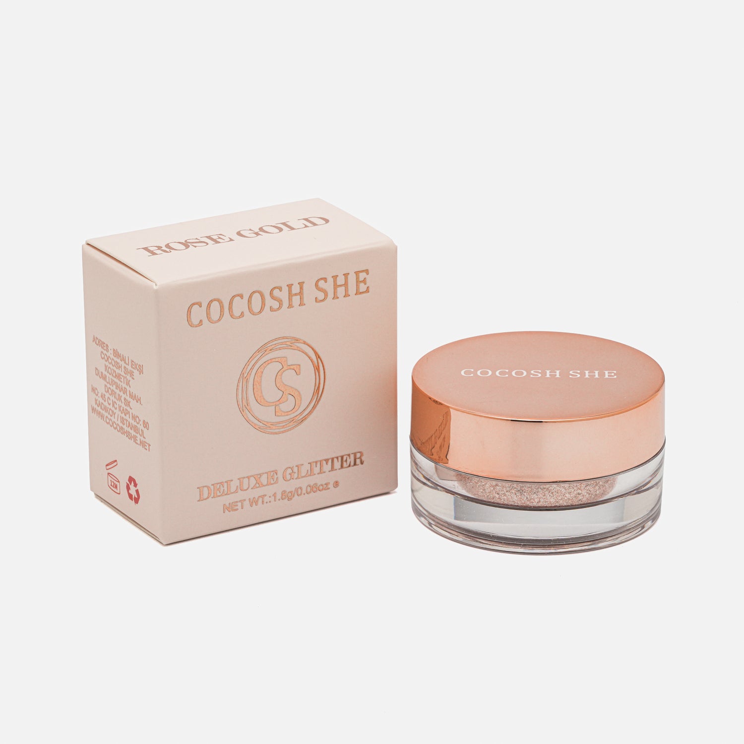 Deluxe Glitter - Rose Gold